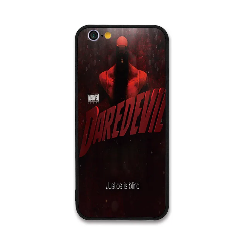 Mavel Netflix Daredevil heros Cover For iPhone 5 6 6S 7 8 8plus 7plus 6plus X XR XSMax phone fitted bumper case | Мобильные телефоны