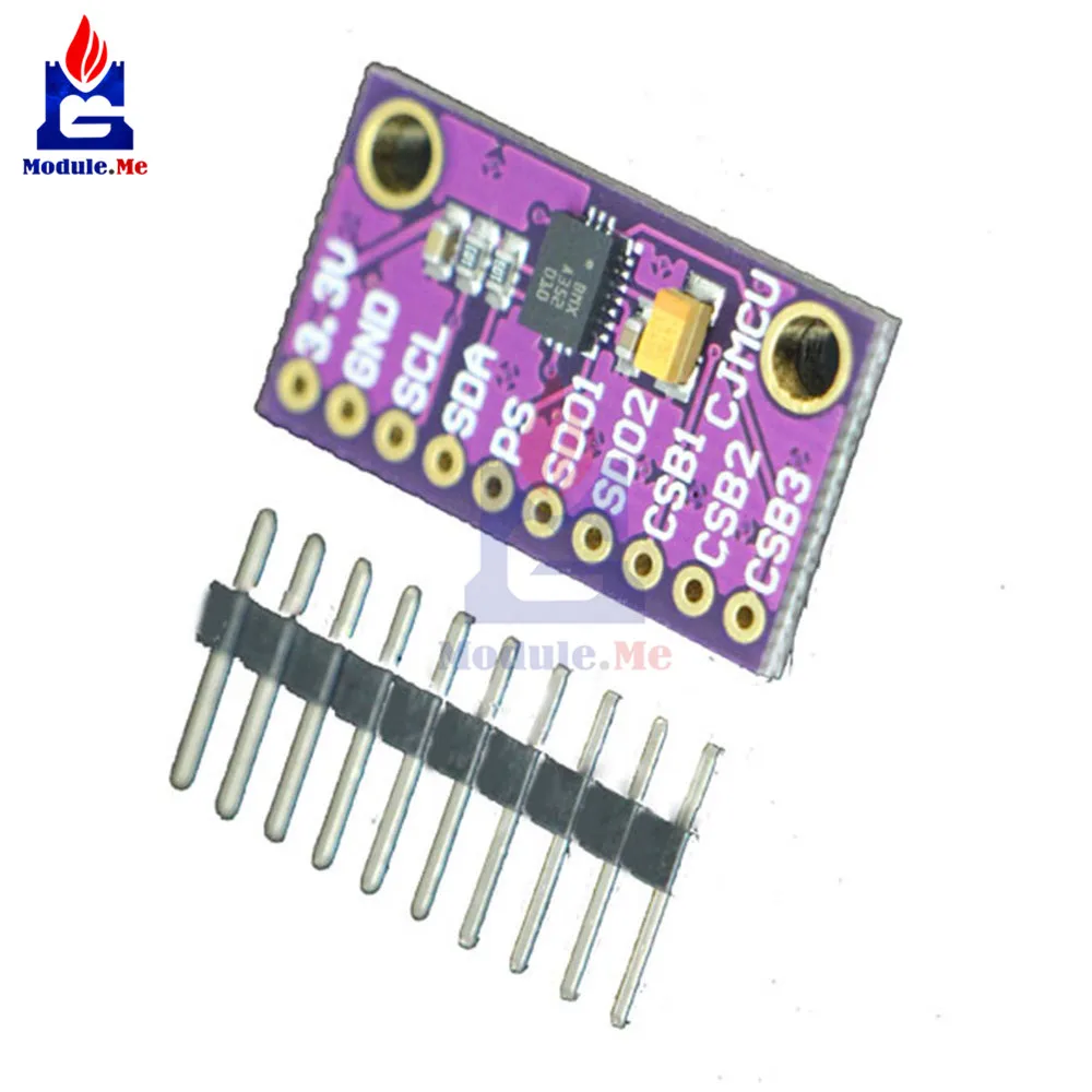 9-Axis 9DOF BMX055 IMU прецизионный интегрированный модуль датчика отношения для Arduino IIC igc заменить MPU9250 с контактами DIY KIT