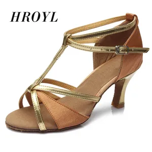 brand new womens tango ballroom latin dance shoes salsa dancing shoes 7cm5cm heeled hot sales 5colors free global shipping