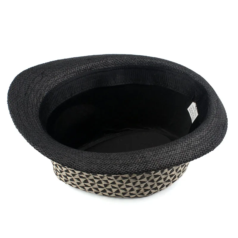 [YARBUU] Brand cap New Spring Summer Unisex Structured Linen Fedora Hat Vintage Hats For Men Women Jazz Felt Panama Caps | Аксессуары