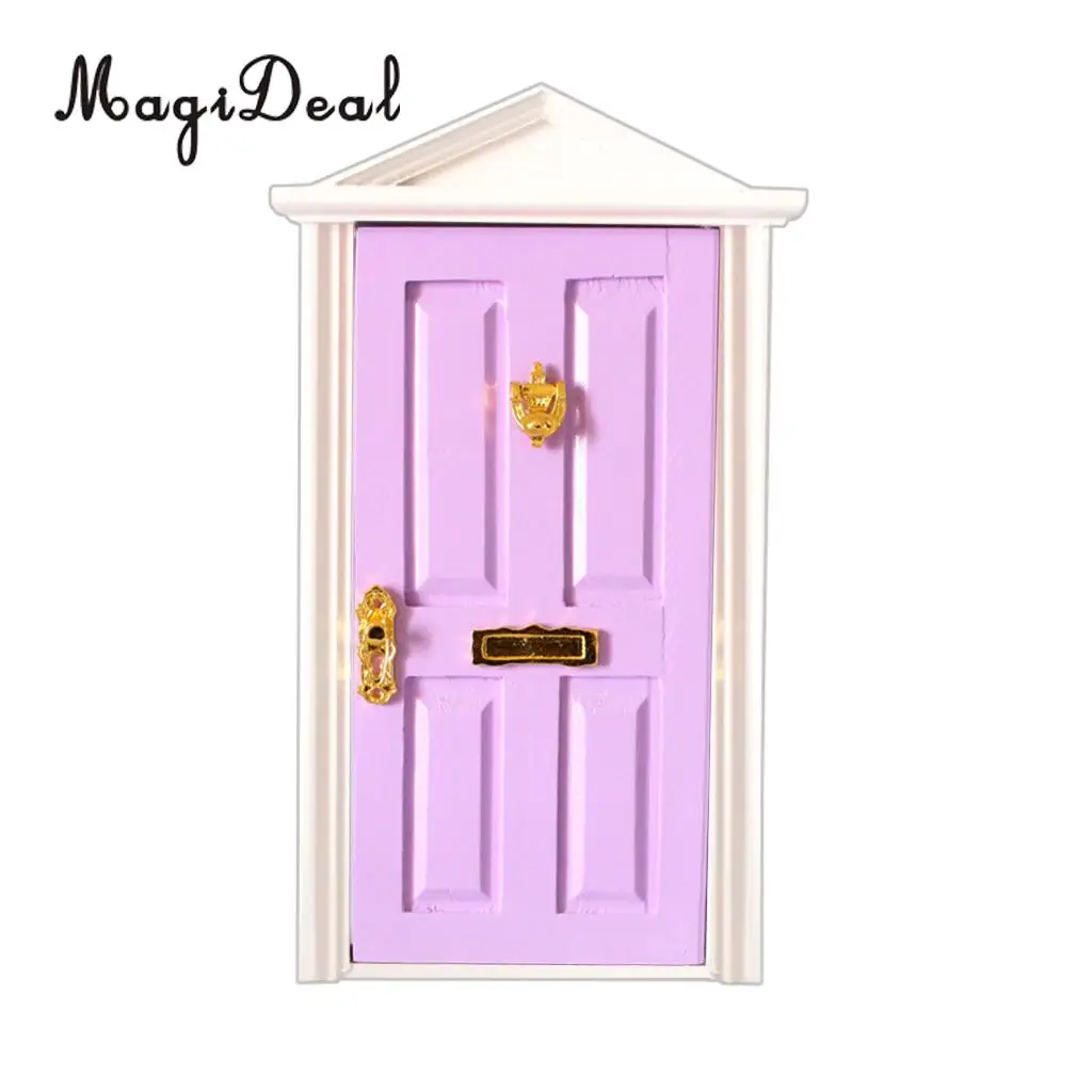 MagiDeal кукольный домик в масштабе 1/12 миниатюрный деревянный прорезыватель 4 панели