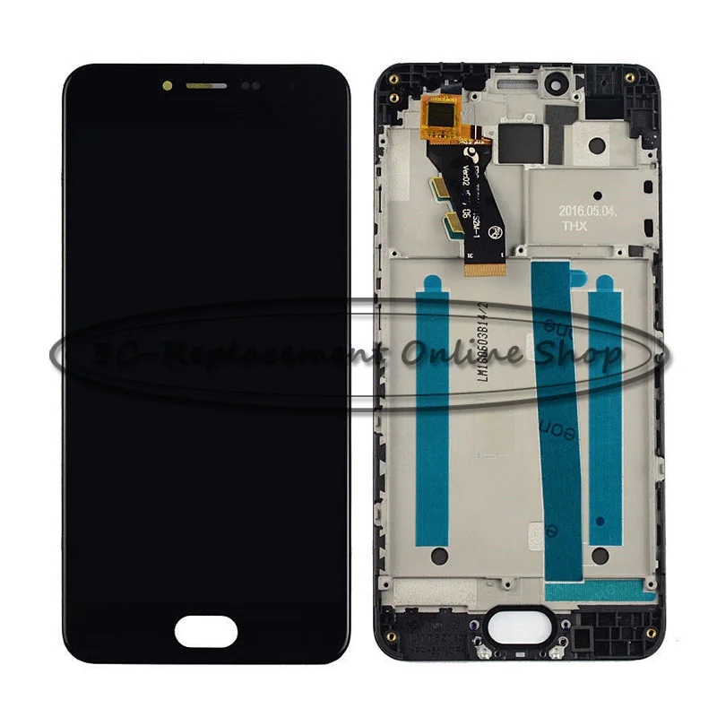 Черного цвета на каблуках высотой 5 дюймов для Meizu M3 мини/Meilan Note 3 M688Q M688C ЖК дисплей