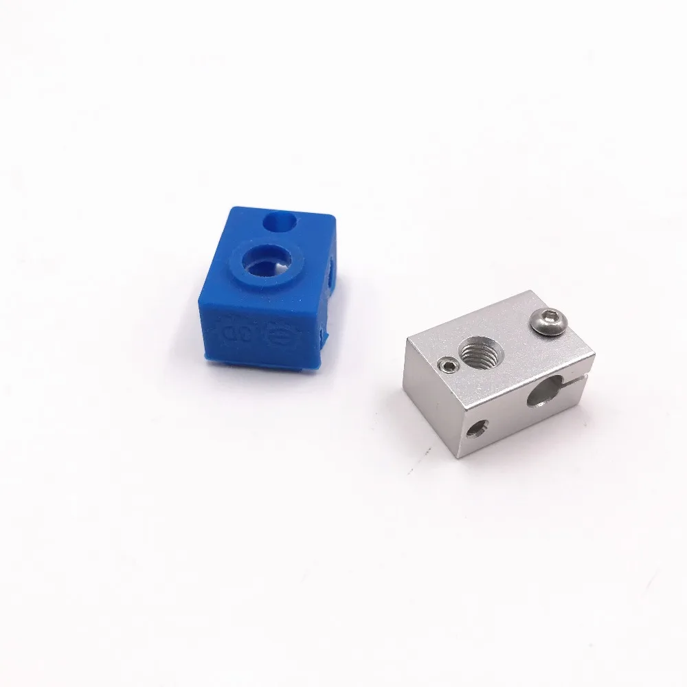 Комплект силиконовых носков PT100 обновленный блок для 3D-принтера E3d v6 hotend Prusa |