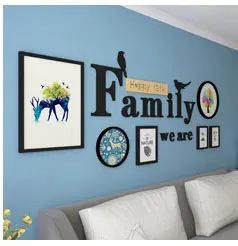 Средиземноморский Стиль 11 шт. фоторамка комплект+ руль+ полка Home Decor фоторамка набор стене висит украшения кадров для фото