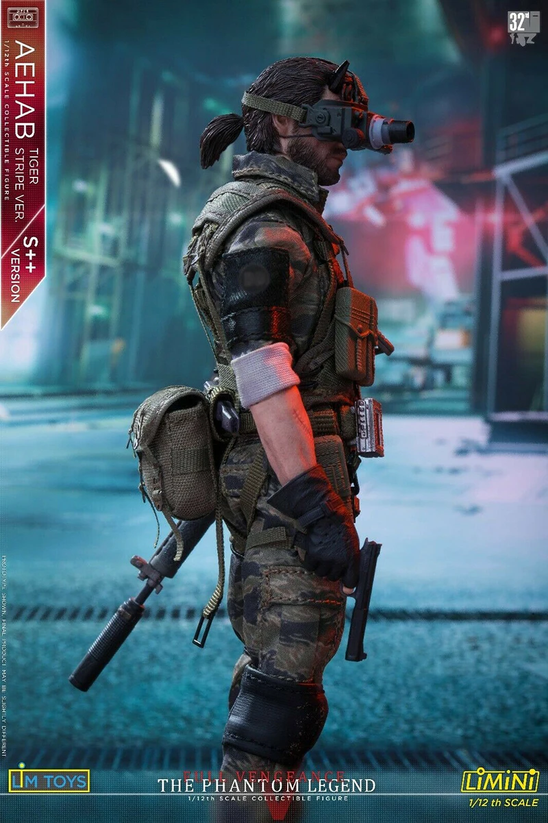 LIM TOYS 1/12 Ismael голова лепить и тело и оружие модели набор LIMINI AEHAB игрушки