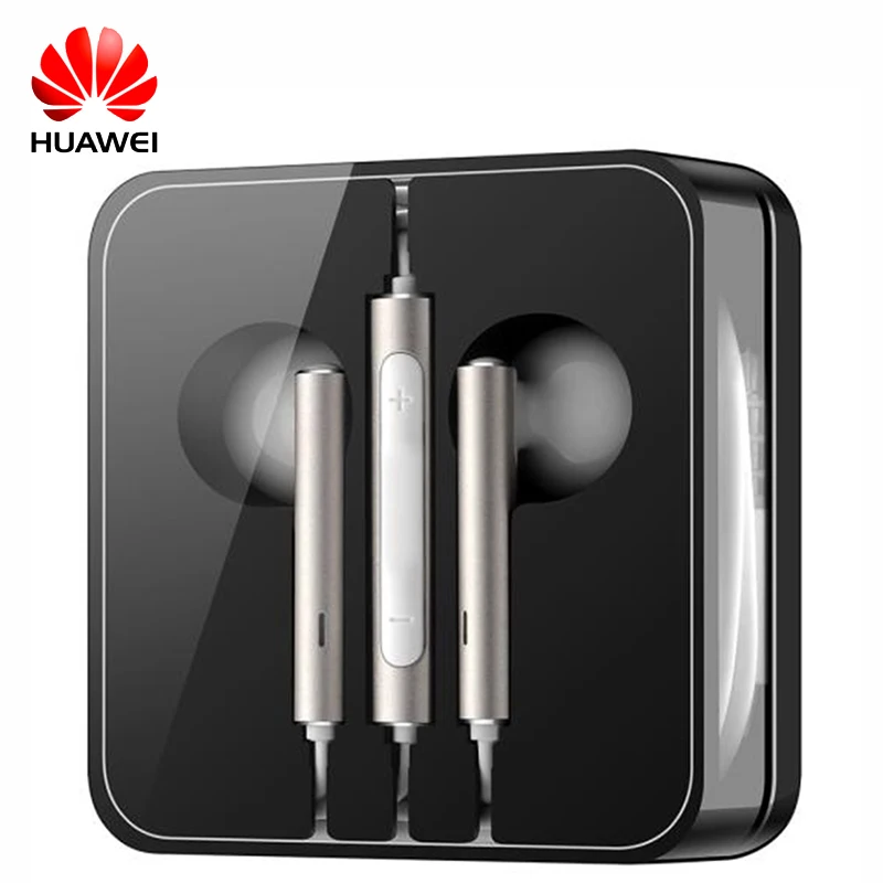 Huawei Honor наушники AM116 пульт с микрофоном + регулятор громкости вкладыши huawei для