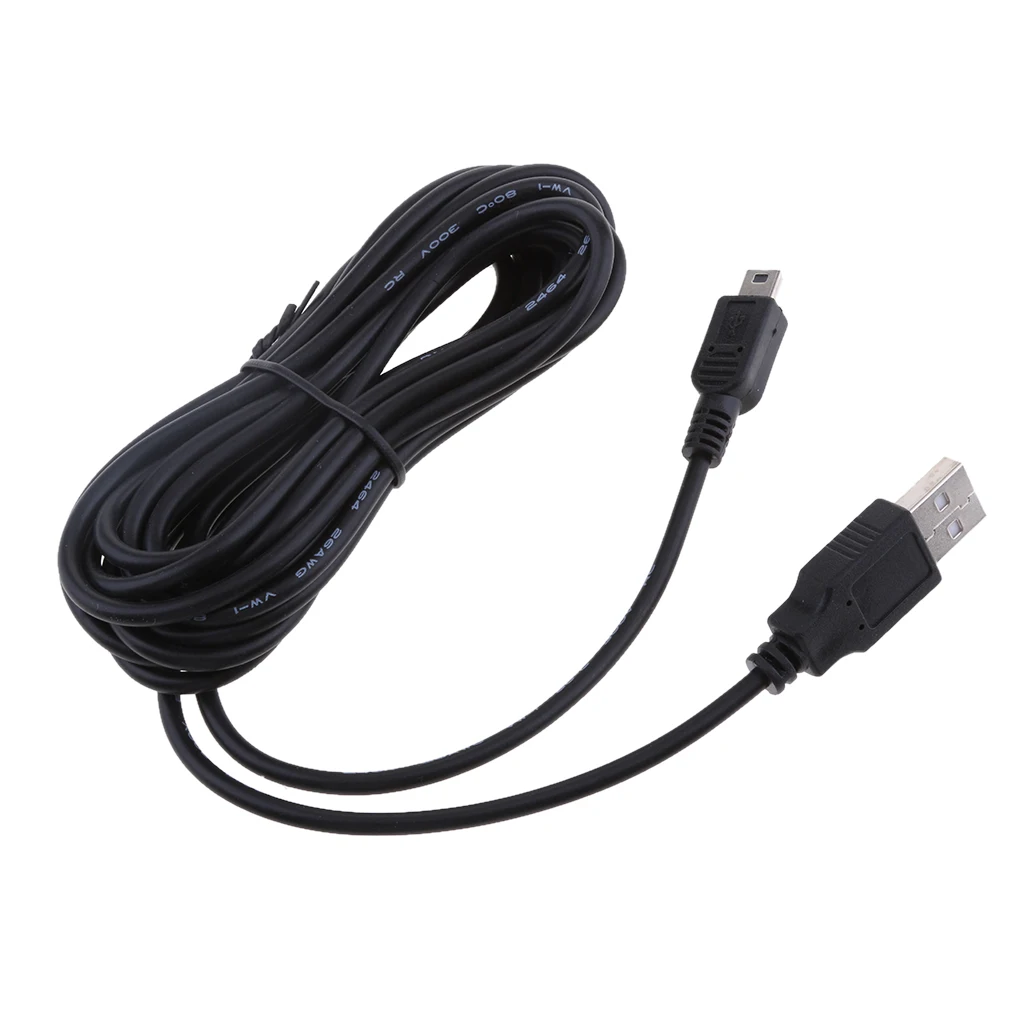 Универсальный 5 в 2 а мини USB кабель для зарядного устройства прямая Головка