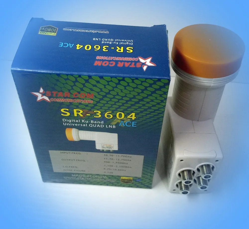 STAR COM SR-3602 лучший сигнал цифровой HD универсальный KU Band Твин LNB