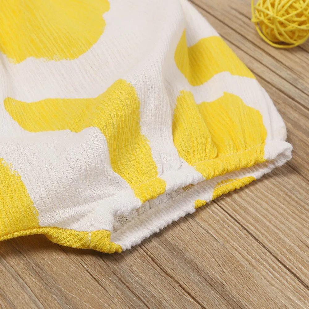 Комплект из 2 предметов для маленьких девочек комбинезон с цветочным принтом +