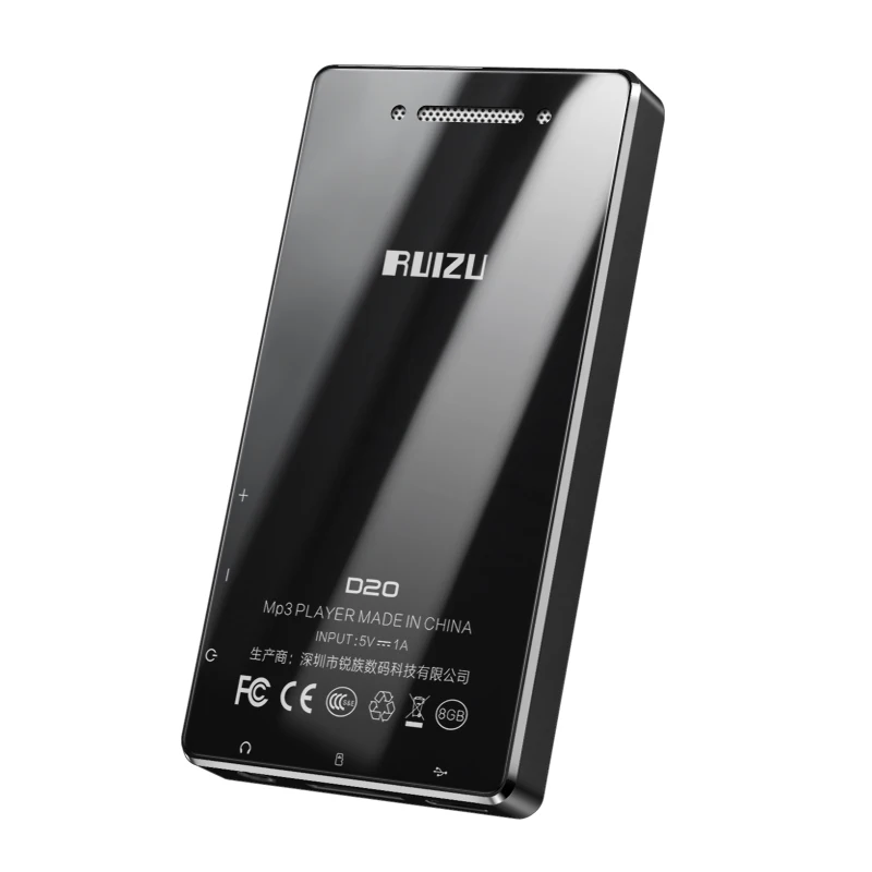 Mp3 плеер RUIZU D20 с сенсорным экраном 3 0 дюйма FM радио TF карта|MP3-плееры| |