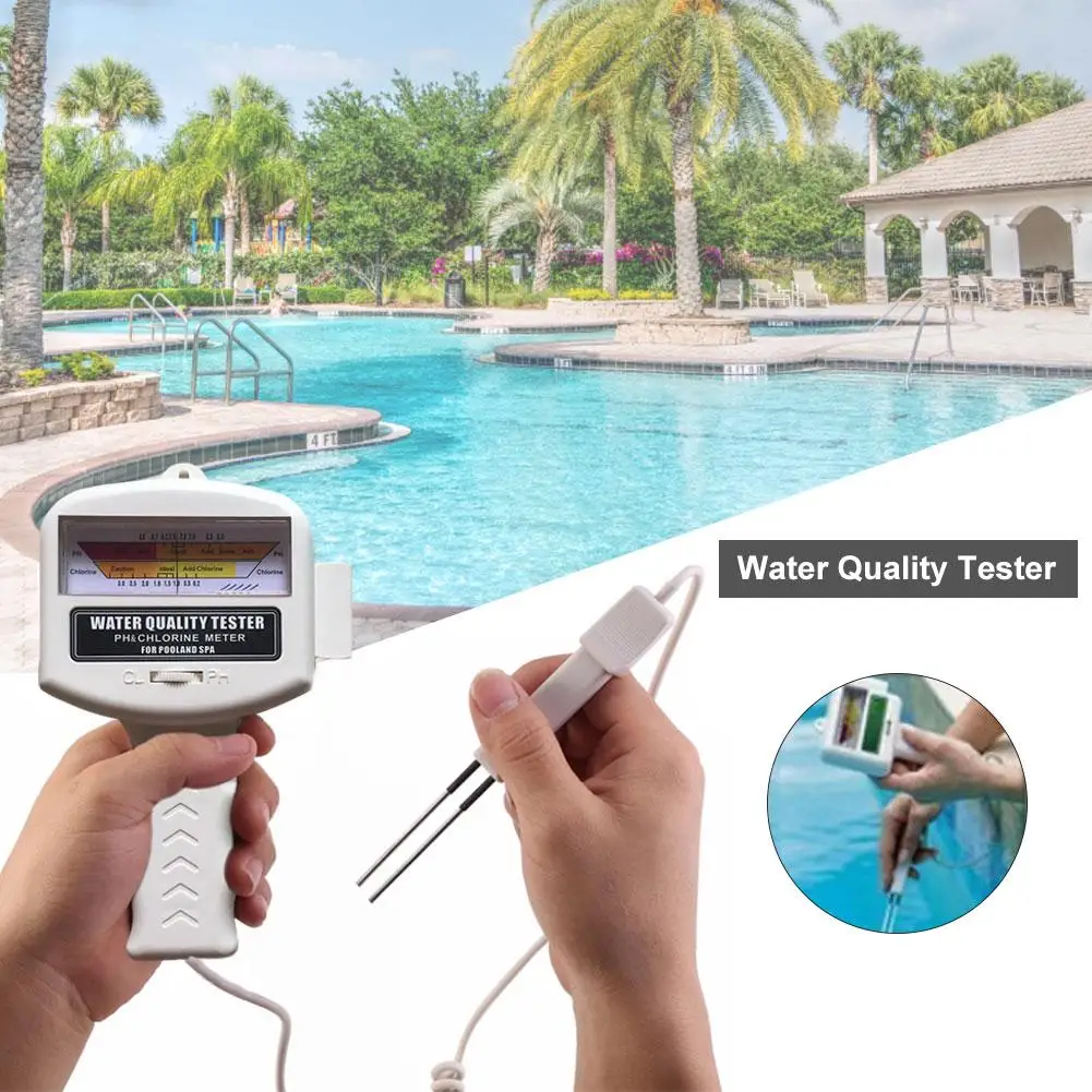 PH тестер для бассейна Измеритель Качества хлорной воды ручка измеритель уровня