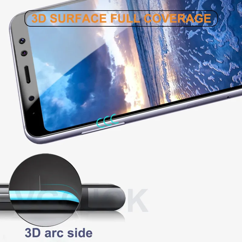 Полное Защитное стекло для samsung Galaxy A3 A5 A7 A5 A7 A6 A8 Plus закаленное защитное стекло для экрана