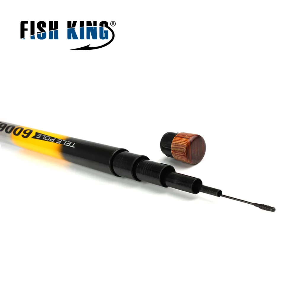 Карбоновая удочка FISH KING 24T 5 0 м 6 7 секунд вес нетто 30 г для озерной рыбалки|carbon pole