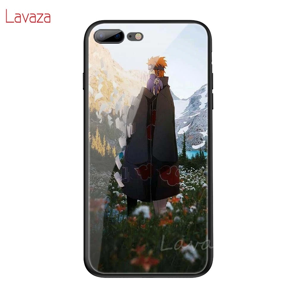 TG19 Lavaza Наруто Боль закаленное стекло мягкий чехол для iPhone 6 6S 7 8 Plus 5 5S SE XR X XS 11 Pro MAX чехол - Цвет: TG19