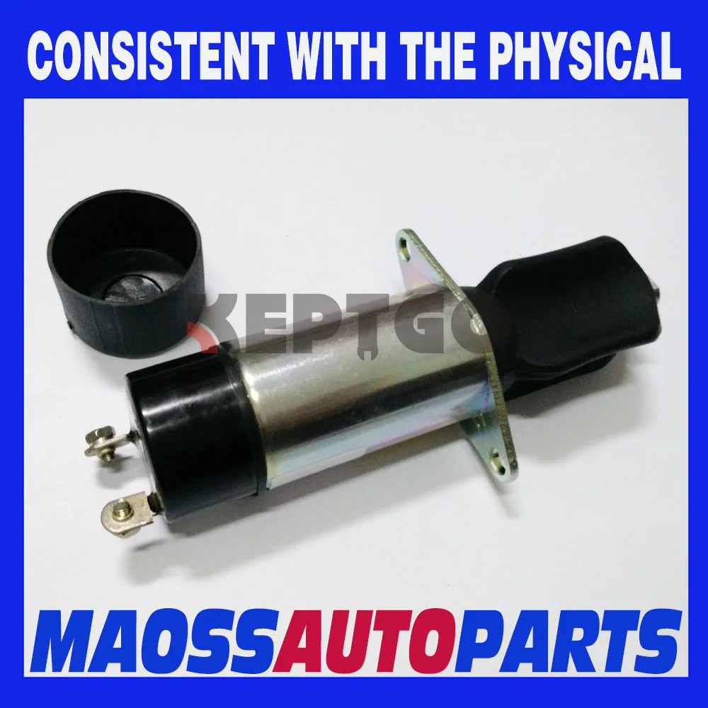 1504-12A6U1B1S2 12V 307-2546 Stop Shutdown Solenoid Valve For Woodward 307-2546-12V | Generator Parts &amp Accessories