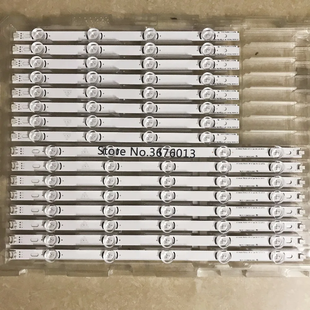 Новинка 8 шт./компл. фотолампы для замены LG 39LN540V 39LN570V innotek HC390DUN POLA2.0 39 A B Pola 2 0