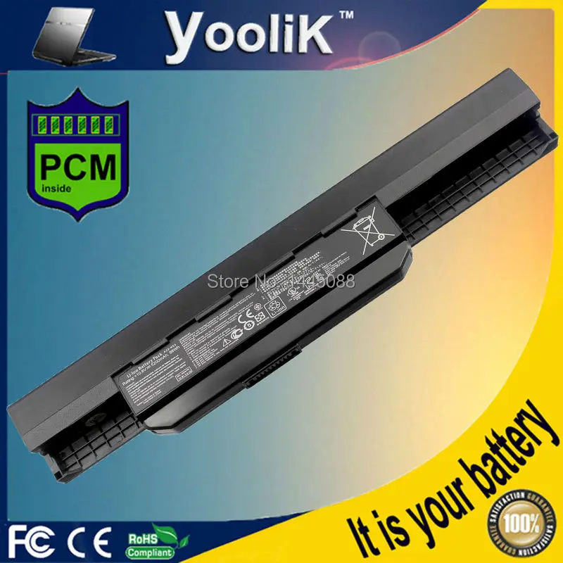 Новый аккумулятор для ноутбука ASUS X54C X54H X54HR X54HY X54L X54LY 5200 мАч Аккумулятор с 6