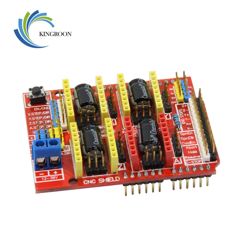 A4988 Драйвер CNC Щит Плата расширения для Arduino V3 часть гравер интегральные схемы Electronica аксессуар 3D принтеры запчасти