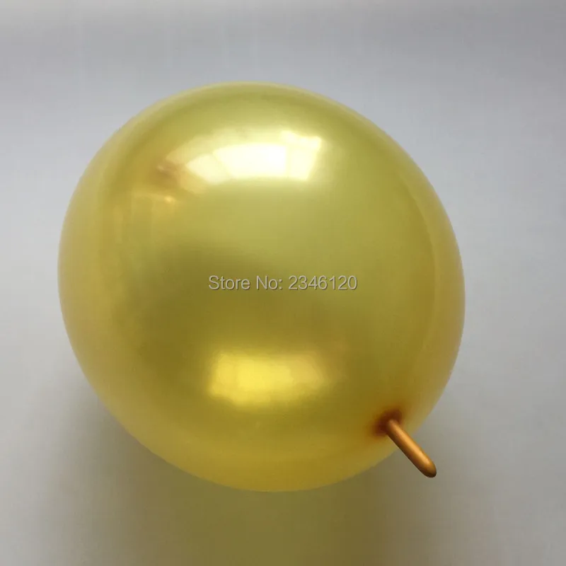 

50pcs Tail of the balloon gold silver 10 inch arch balloon can be connected to the tail balloon festive celebration decoration