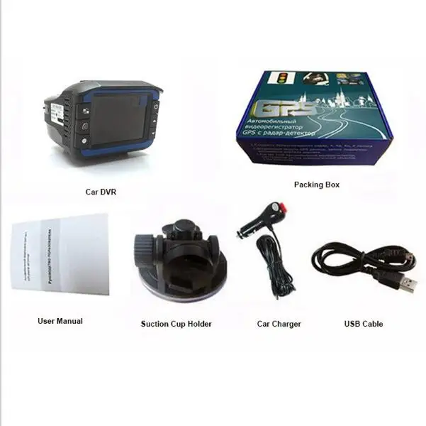 Without sd card QUIDUX 2 в 1 анти-лазерный автомобильный радар-детектор dvr камера рекордер 2," tft 150 градусов объектив(русский+ английский голос) версия HD 720 P - Название цвета: Without sd card