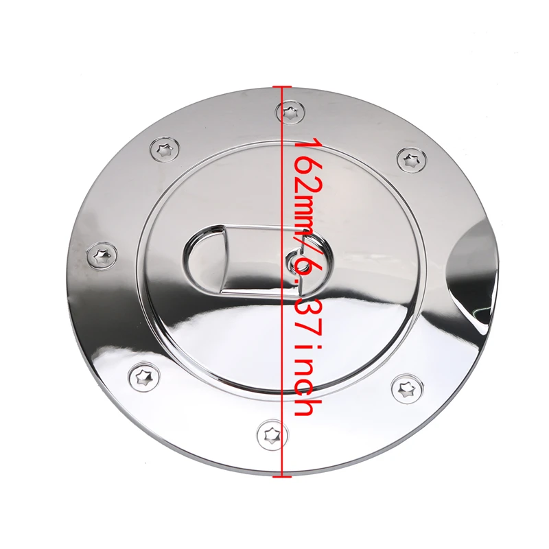 Тройной хромированный ABS газовый топливный бак крышка двери для Ford F150 1997 2003 1 шт.