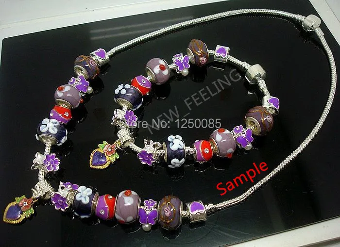 5 шт./лот посеребренное ожерелье цепочка 925 с тиснением в виде змеи Подходит для