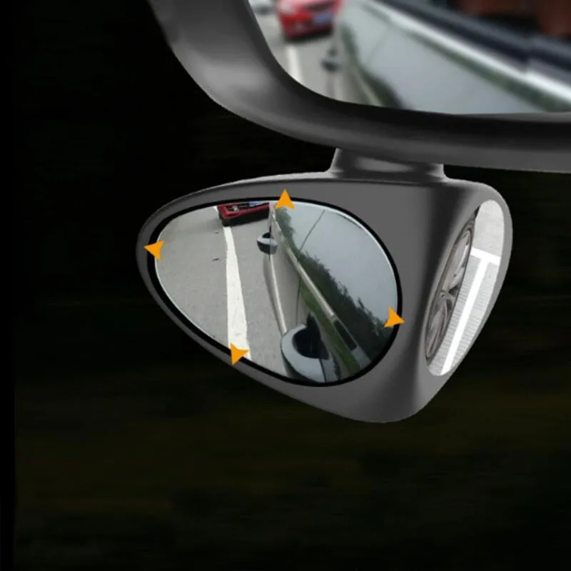 

Автомобильное Зеркало для слепых зон, широкоугольное зеркало с поворотом на 360 градусов, регулируемое выпуклое зеркало заднего вида для без...