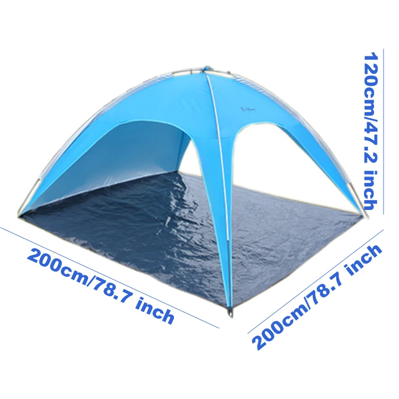 Открытый рыбная ловля пляжа кемпинга просторный дыхание палатки против