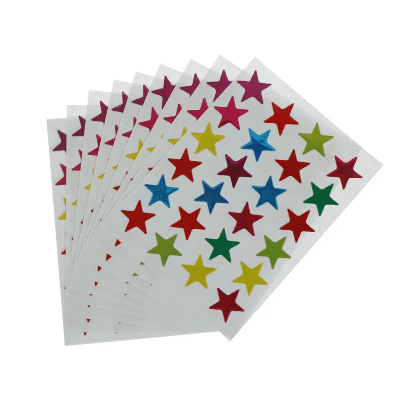 10 листов цветной стикер для телефона DIY Фотоальбом Дневник альбом стикеров s Star