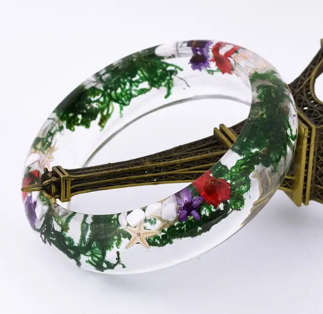 Кольца из дерева и смолы ручной работы прозрачные кольца для мужчин женщин с