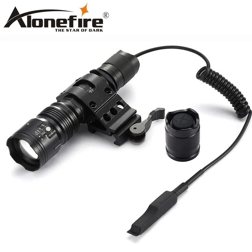 AloneFire TK104 светодиодный светильник-Вспышка водонепроницаемый светильник-вспышка s xml L2 5 режимов tactic lintern светильник-вспышка с дистанционным переключателем