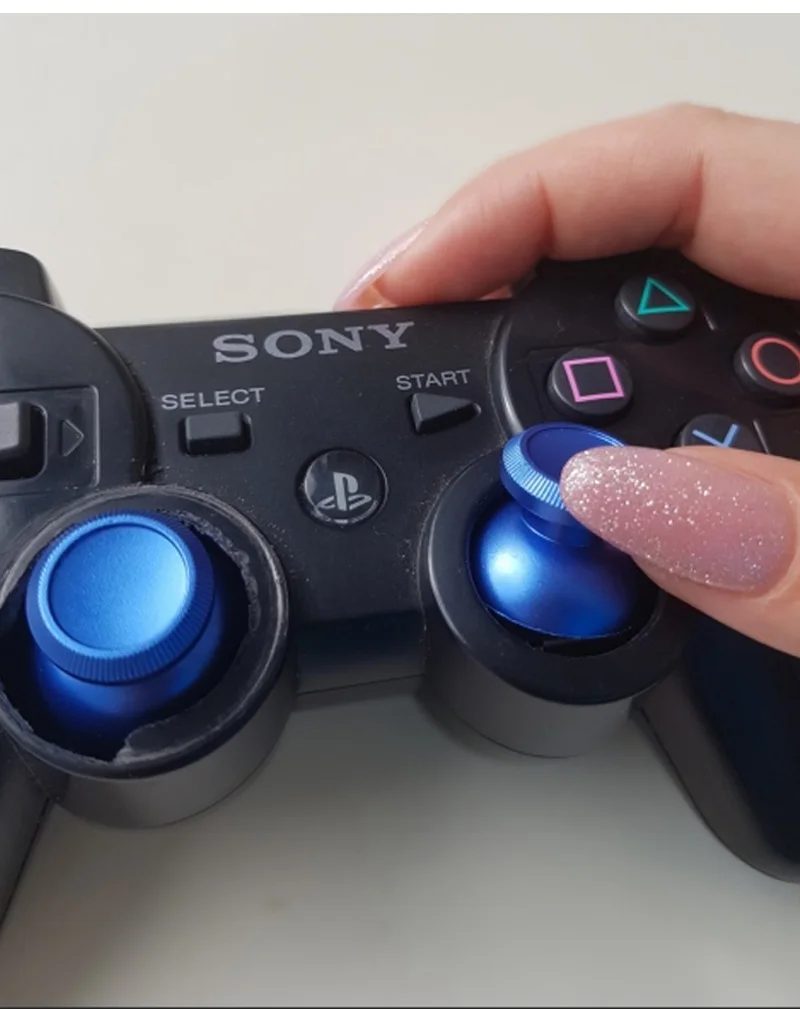 Алюминиевый металлический джойстик Джойстик аналоговая ручка для Playstation 4 PS4/Pro/Slim Xbox One/Slim аксессуары для контроллера