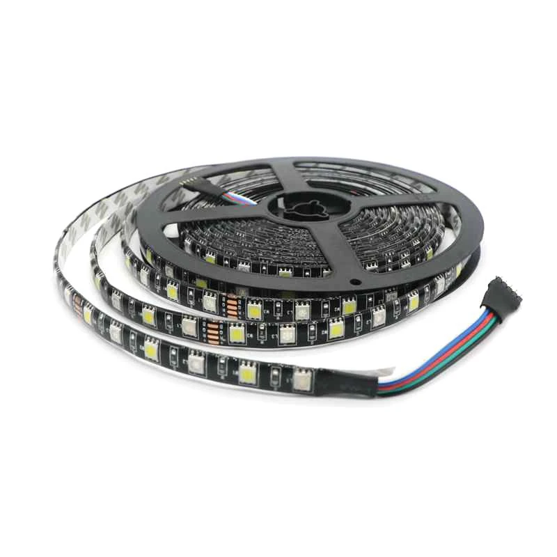 SZYOUMY 5 м RGBW SMD 5050 Светодиодная ленсветильник 12 В постоянного тока 60 светодиодов/м 300