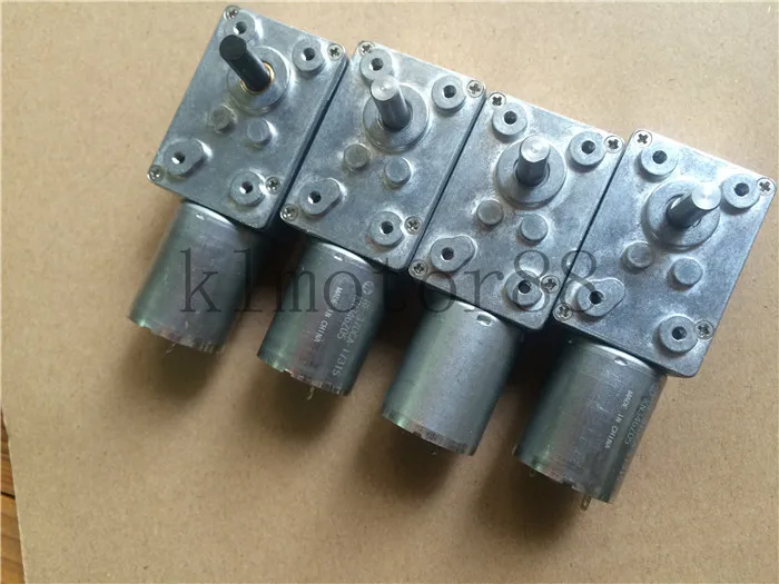 JGY370 большой вращающий момент червячный редукторный двигатель постоянного тока