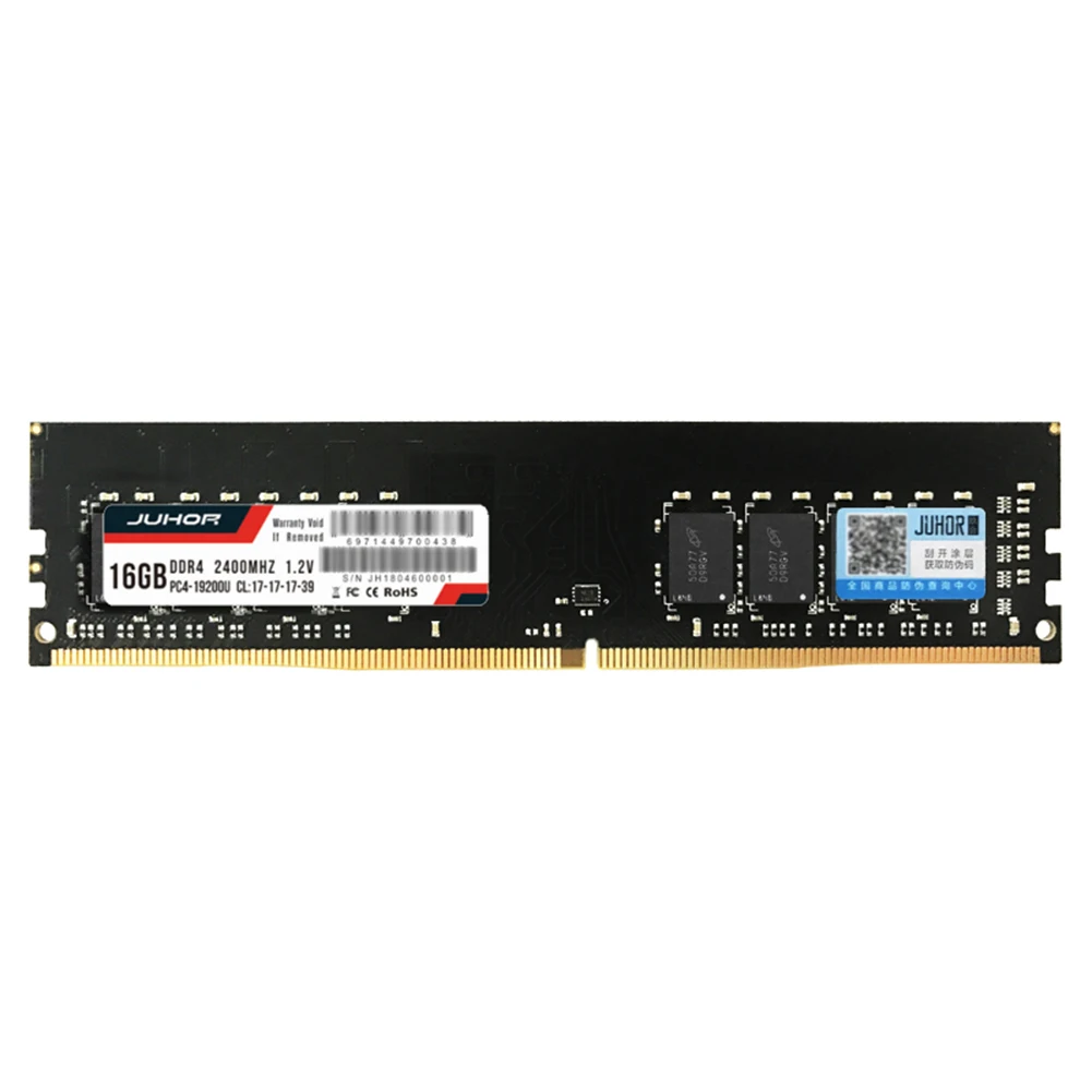 JUHOR 16 Гб DDR4 DDR3 PC ram 4 ГБ 8 ГБ 2400 МГц 2666 МГц Настольный 1,2 в 288pin Поддержка всех слотов ddr4 материнская плата