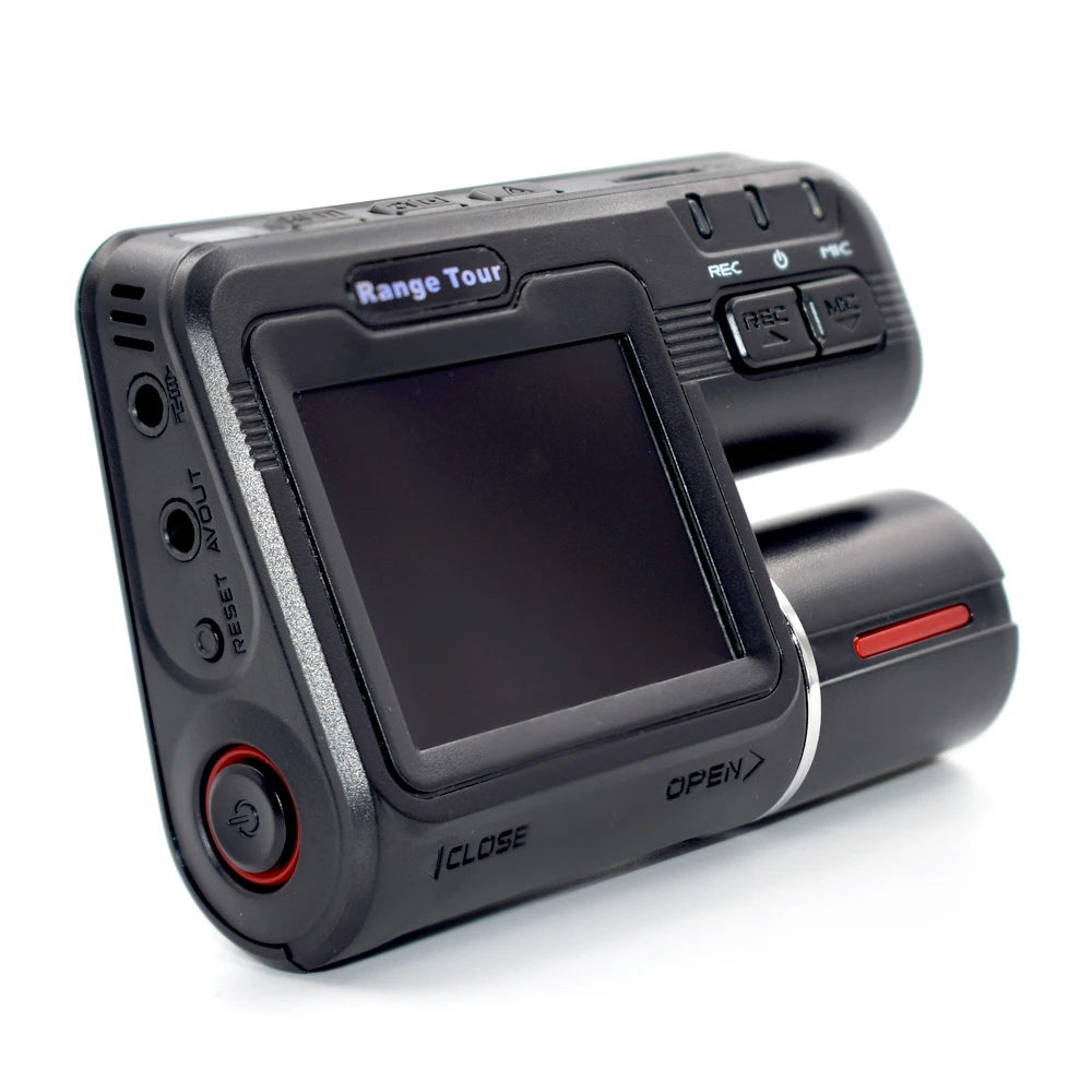 Двойной объектив Видеорегистраторы для автомобилей Камера I1000 Full HD 1080p 2 0 &quotЖК