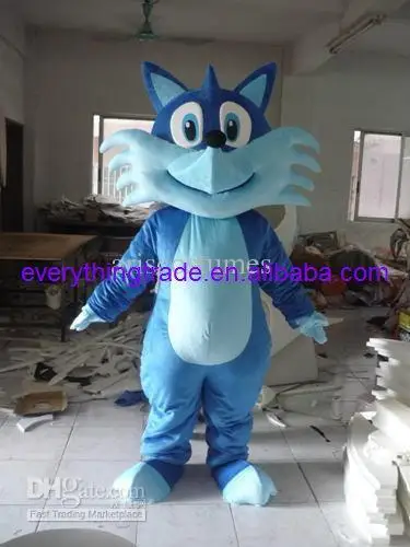 Hot sale 2014 Adult fox mascot costume animal suit carnival fancy dress costumes adult holiday dresshoo | Тематическая одежда и