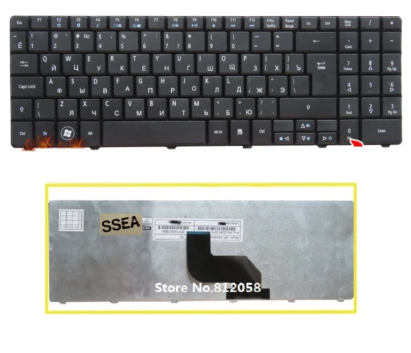 

SSEA New RU Keyboard For ACER Aspire 5516 5517 5732 5732Z 5732ZG 5332 5532 5534 7713 7715 Russian Keyboard