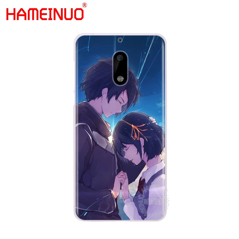HAMEINUO ваше имя аниме Coque крышка чехол для телефона Nokia 9 8 7 6 5 3 Lumia 640 640XL | Мобильные