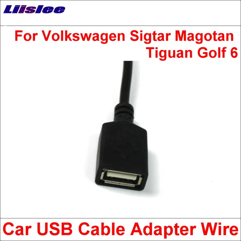 Оригинальные вилки к USB адаптеру Conector для VW Sigtar Magotan Tiguan Golf 6 автомобильный аудио