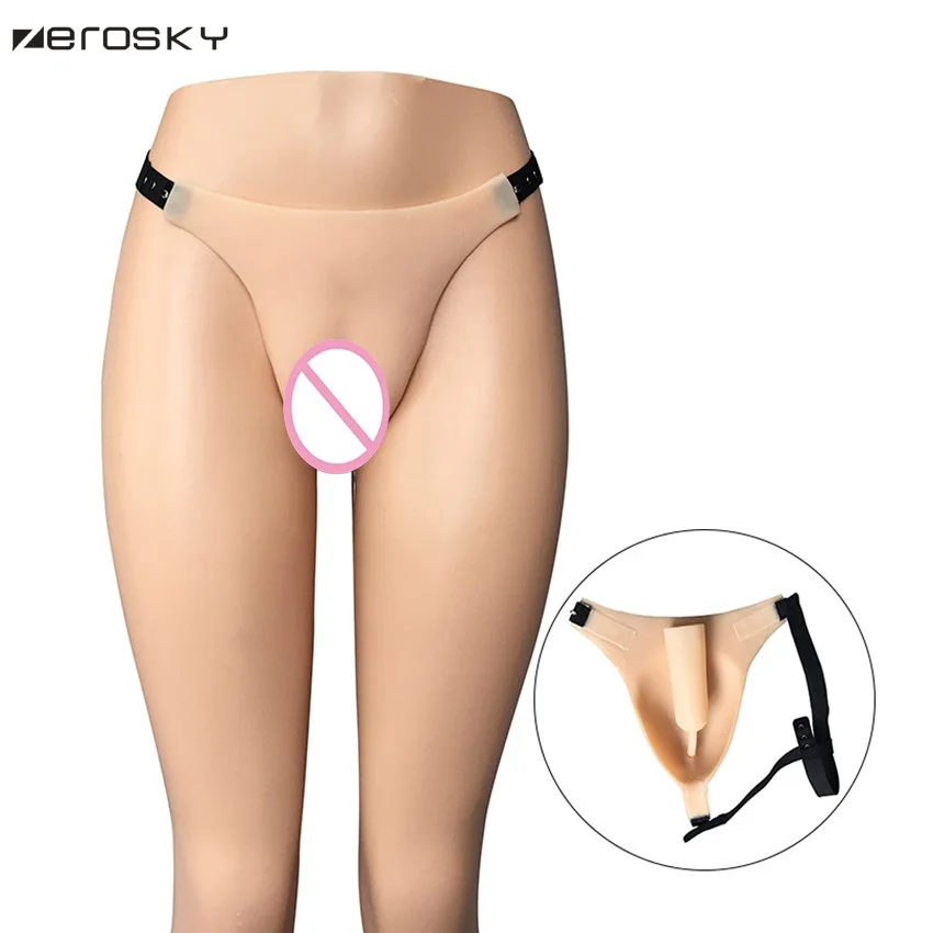 Силиконовая вагина трусики влагалище идентичное натуральному нижнее белье для