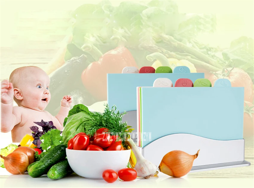 Новые Домашние тапочки Кухня разделочная доска разделочные доски высокое качество PP Кухня посуда 4 шт./компл. Классификация разделочная доска C02N