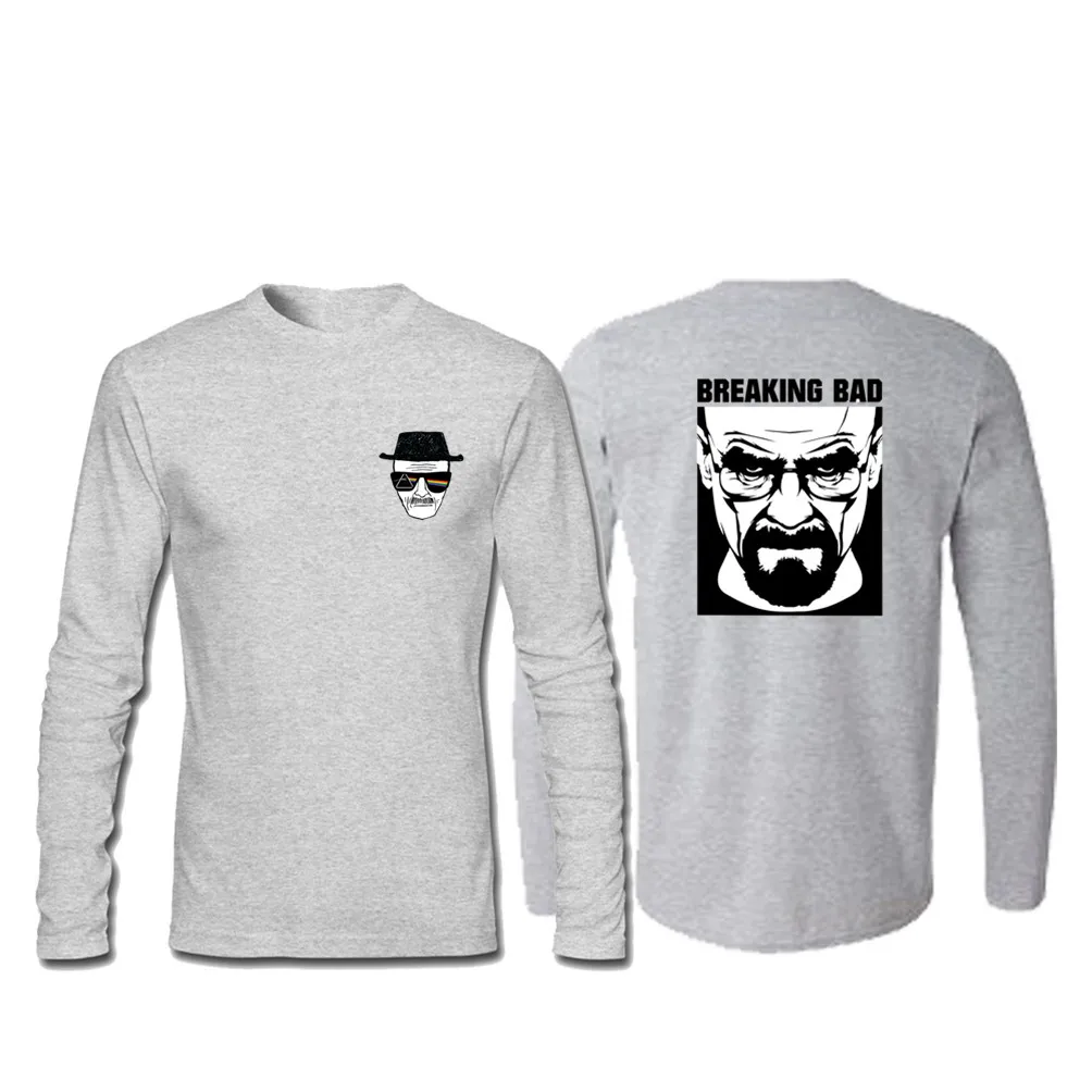 Walter BreakingBad Heisenberg 2019 100% хлопок мужская футболка с принтом аниме Лето Новое