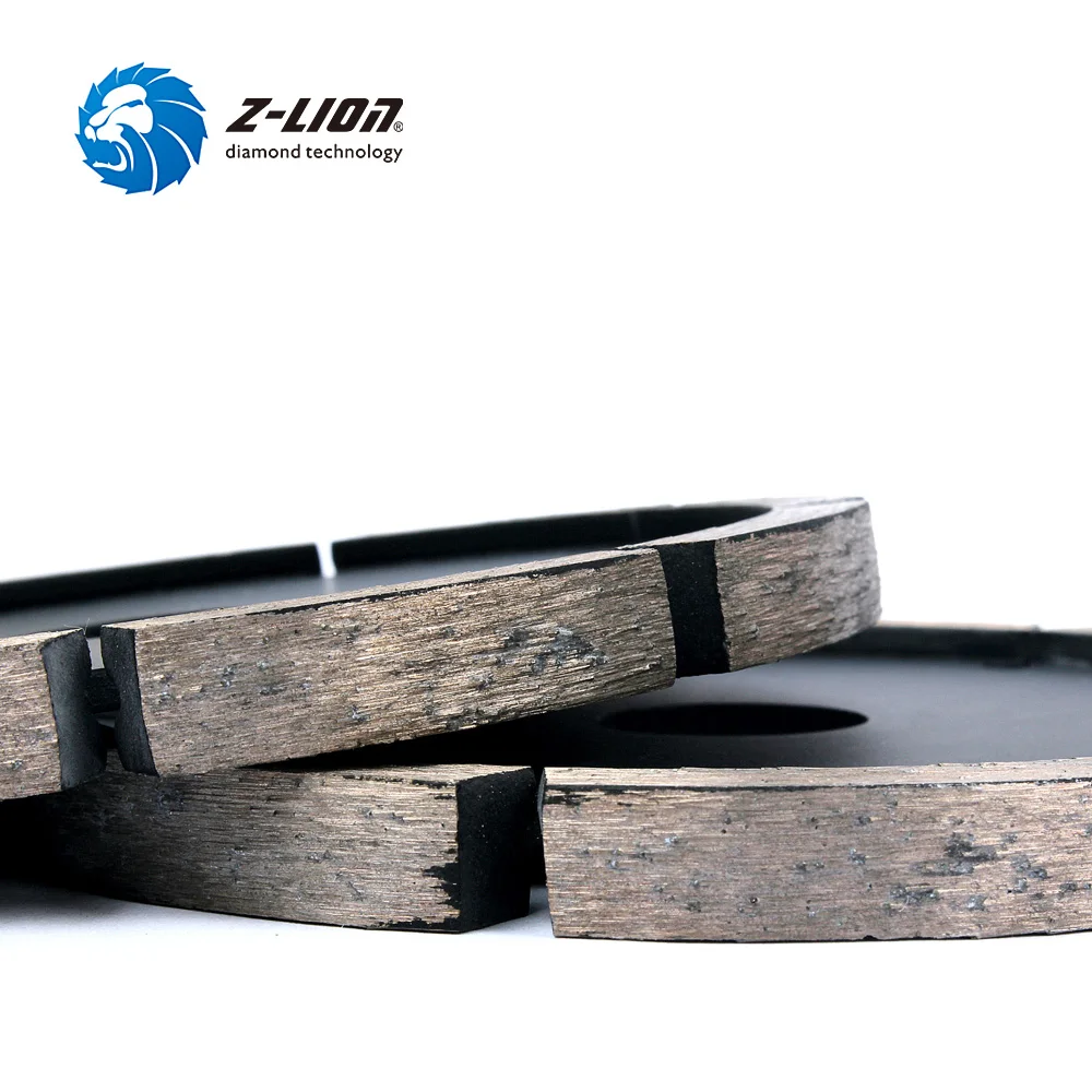 

Z-LION 5" Diamond Tuck Point BIade 10mm Thickness For Concrete MarbIe Granite WaII FIoor Tuck Pointing Diamond Grinding BIade