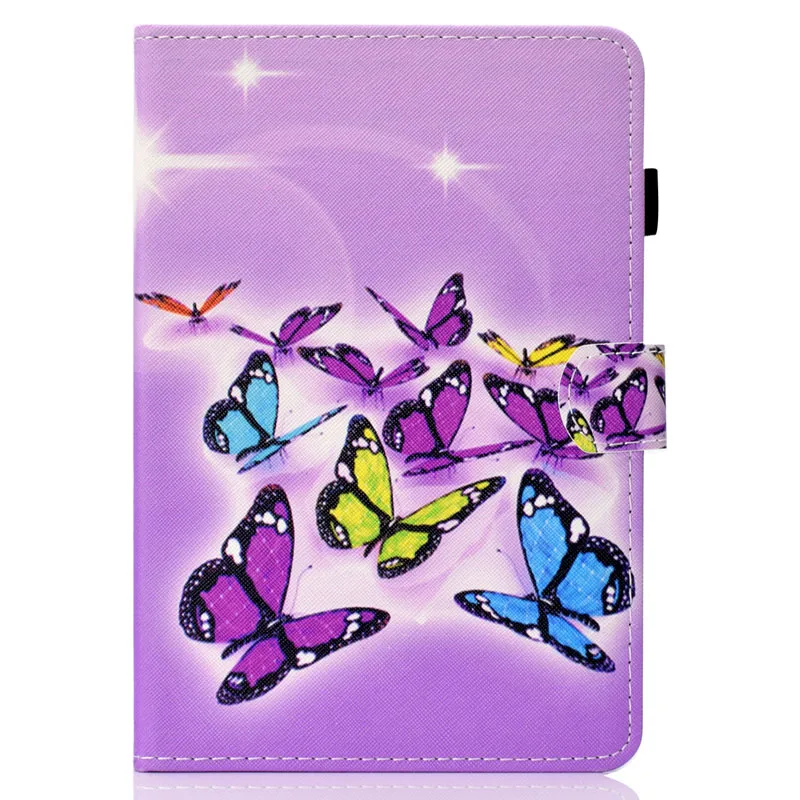 Case Флип-Стенд кожаный магнитный умный чехол для Samsung Galaxy Tab S5e 10,5 T720 T725 SM-T720 SM-T725+ пленка+ ручка - Цвет: Case