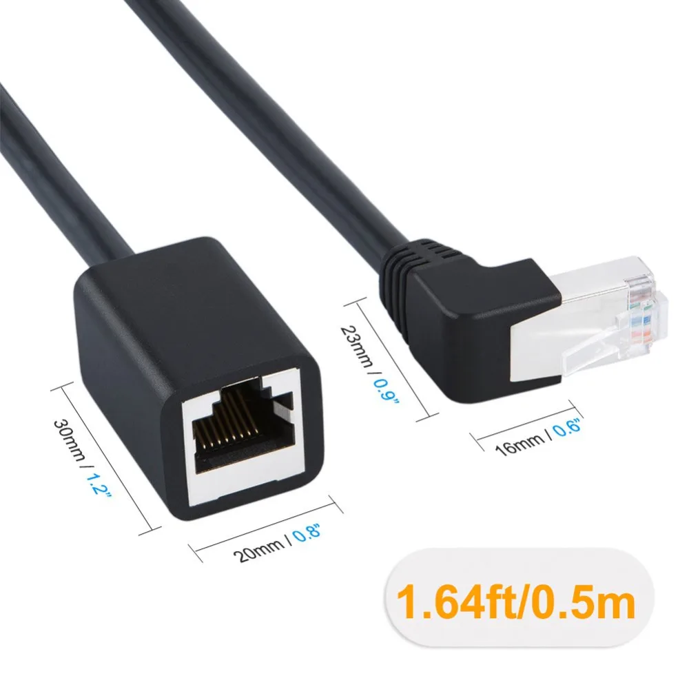 FTP Cat6 Ethernet шнур CableCreation Multi angle экранированный Удлинительный кабель Позолоченный