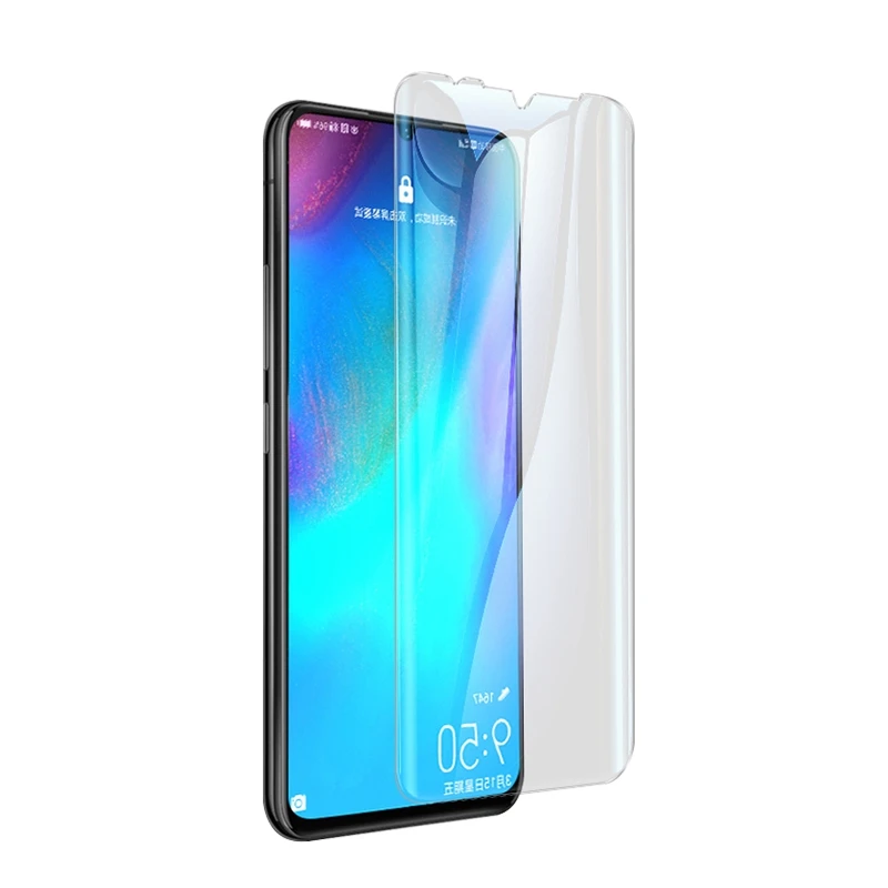 MOCOLO для huawei P30pro УФ-пленка высокой прозрачности 3D полностью покрывающее изогнутое закаленное Стекло Экран протектор для huawei P30 Pro 6,47"