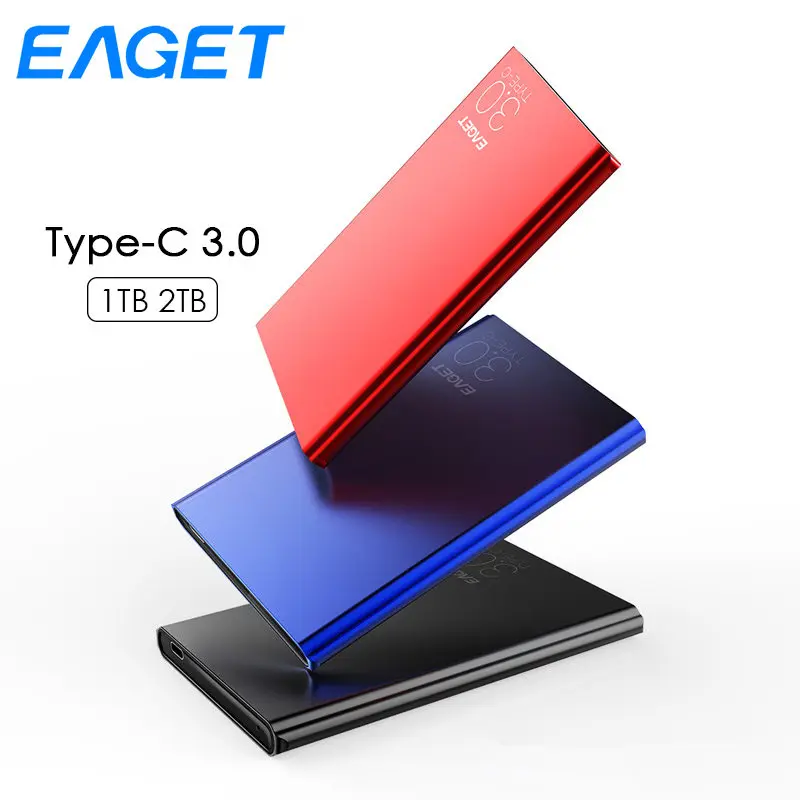 Eaget G70 2 5 &quotпортативный внешний жесткий диск 1 ТБ HDD Type C 3 0 Externo Disco Storage ультратонкий