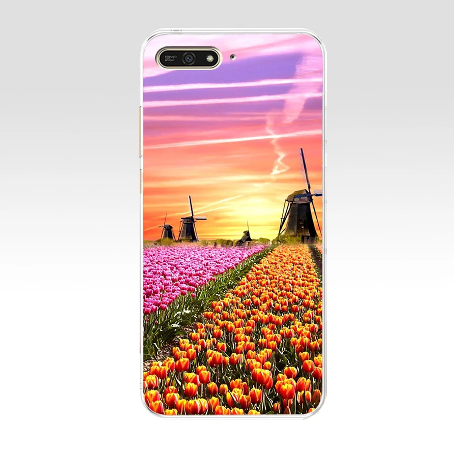 149AQ Travelling Amsterdam The Netherlands Soft Silicone Tpu Cover Case for huawei Honor 7a pro 7x play 5.45 5.7 inch case | Мобильные