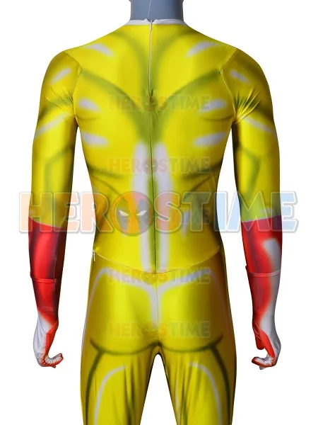 Костюм для косплея Zentai Een-Punch Man из спандекса костюм супергероя на Хэллоуин |